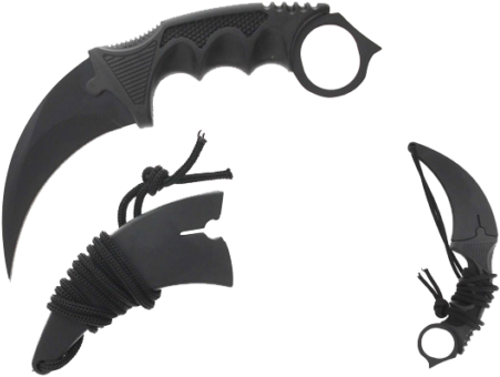 Falcon Karambit Fighting Knife Necklace Sheath Csgo Karambit Clipart Large Size Png Image Pikpng