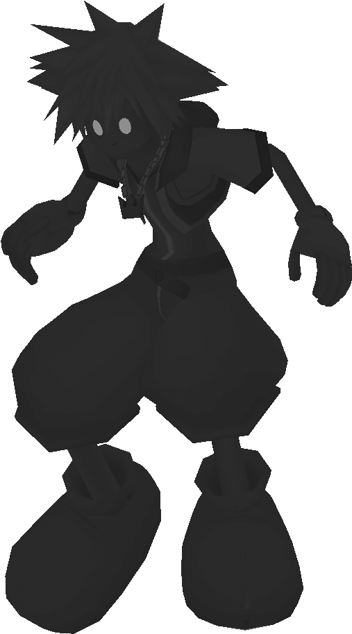 Antisora Heartless - Kingdom Heart Xion X Vanitas Clipart (723x921), Png Download