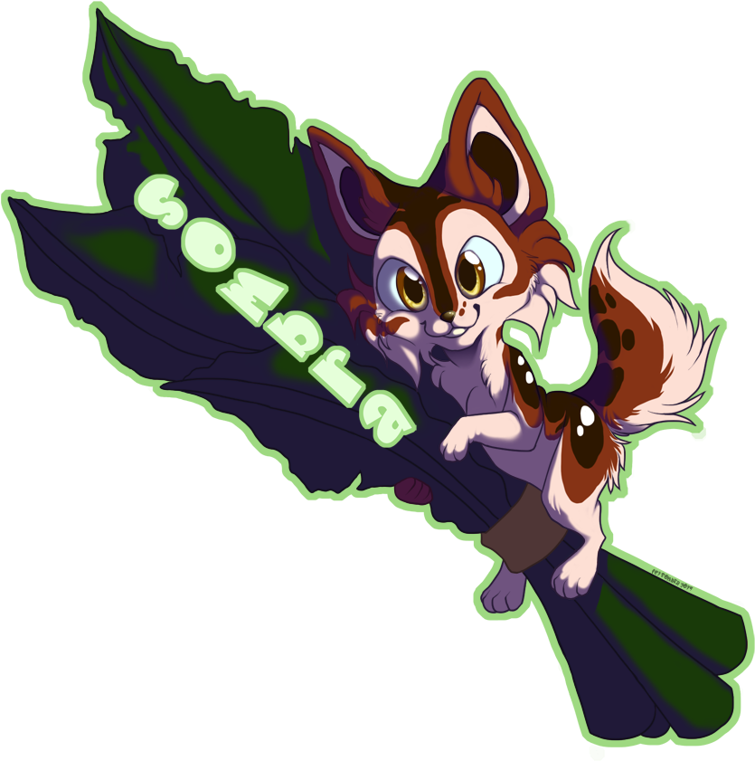 F^2 Kale Badge - Cartoon Clipart (900x894), Png Download