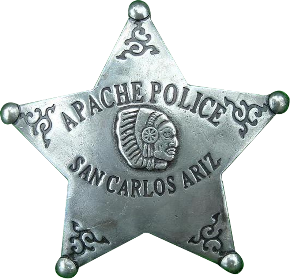 Apache Police Badge - Badge Clipart (1000x1000), Png Download