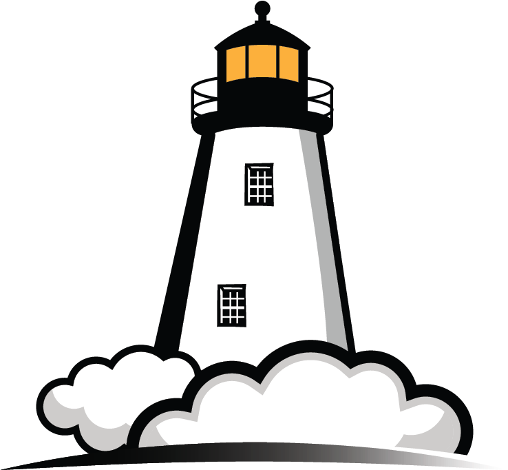 Transparent Lighthouse Cartoon - Lighthouse Technology Partners Clipart (926x926), Png Download