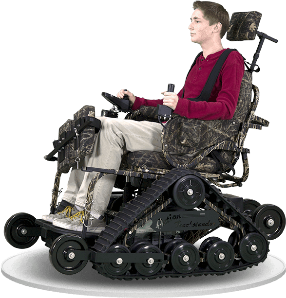 Stander Wheelchair Clipart (640x880), Png Download