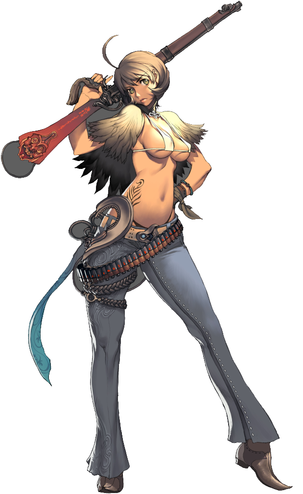 Blade & Soul By Team Bloodlust - Female Soul Calibur Concept Clipart (742x1023), Png Download