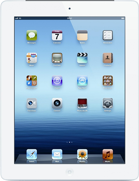 Clip Freeuse Library Same Day Apple Iphone Screen Replacement - Ipad 4th Gen White - Png Download (600x600), Png Download