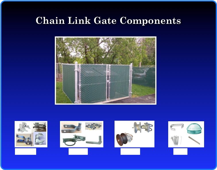 Chain Link Fence Hardware - Chain Link Fence Gates Clipart (1025x625), Png Download