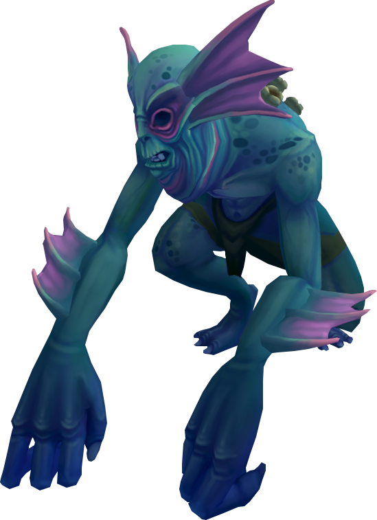 Sea Horror - Action Figure Clipart (549x757), Png Download