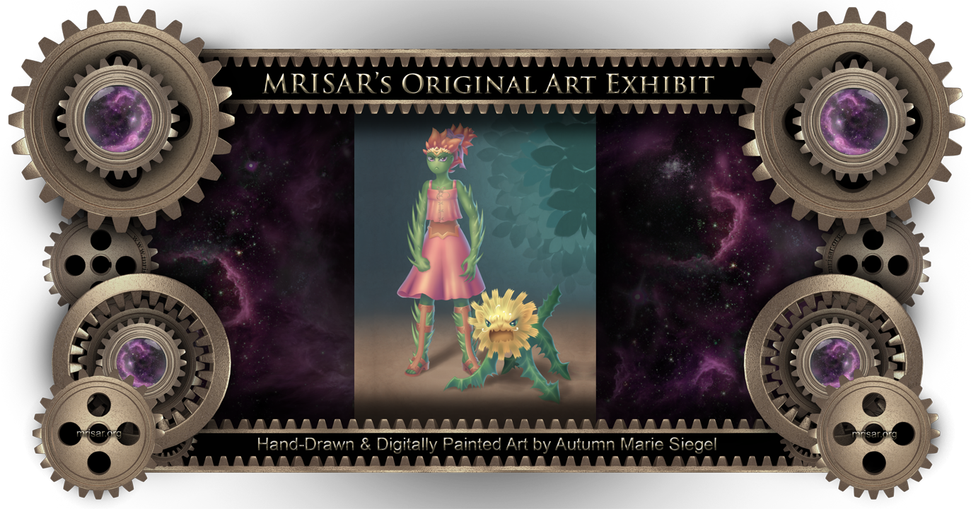 Hand-drawn & Digitally Painted By Autumn Marie Siegel - Drawing Clipart (1373x720), Png Download