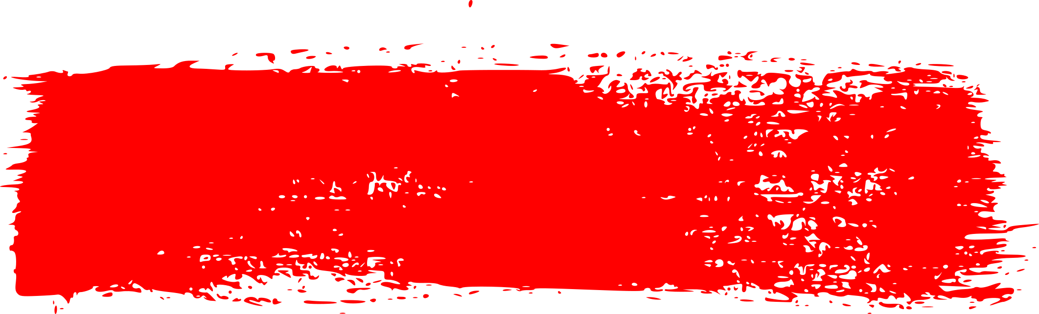 Red Grunge Png - Graphic Design Clipart (2123x643), Png Download