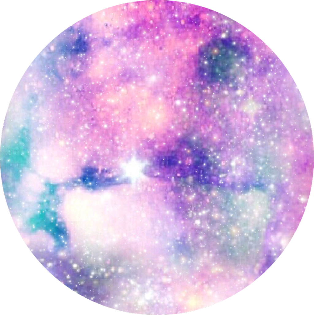 Space Sticker - Lavender Pastel Clipart (1024x1026), Png Download