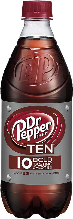 Dr Pepper Ten - Diet Dr Pepper Bottle Clipart (377x900), Png Download