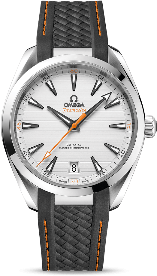 Aqua Terra 150m Omega Co-axial Master Chronometer 41 - Omega Seamaster Aqua Terra Orange Clipart (800x1100), Png Download