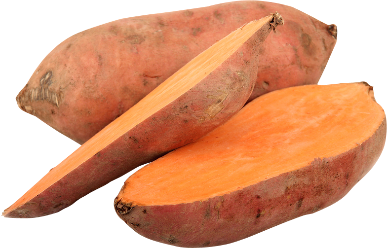 Sweet Potato Png - Sweet Potato No Background Clipart (784x503), Png Download
