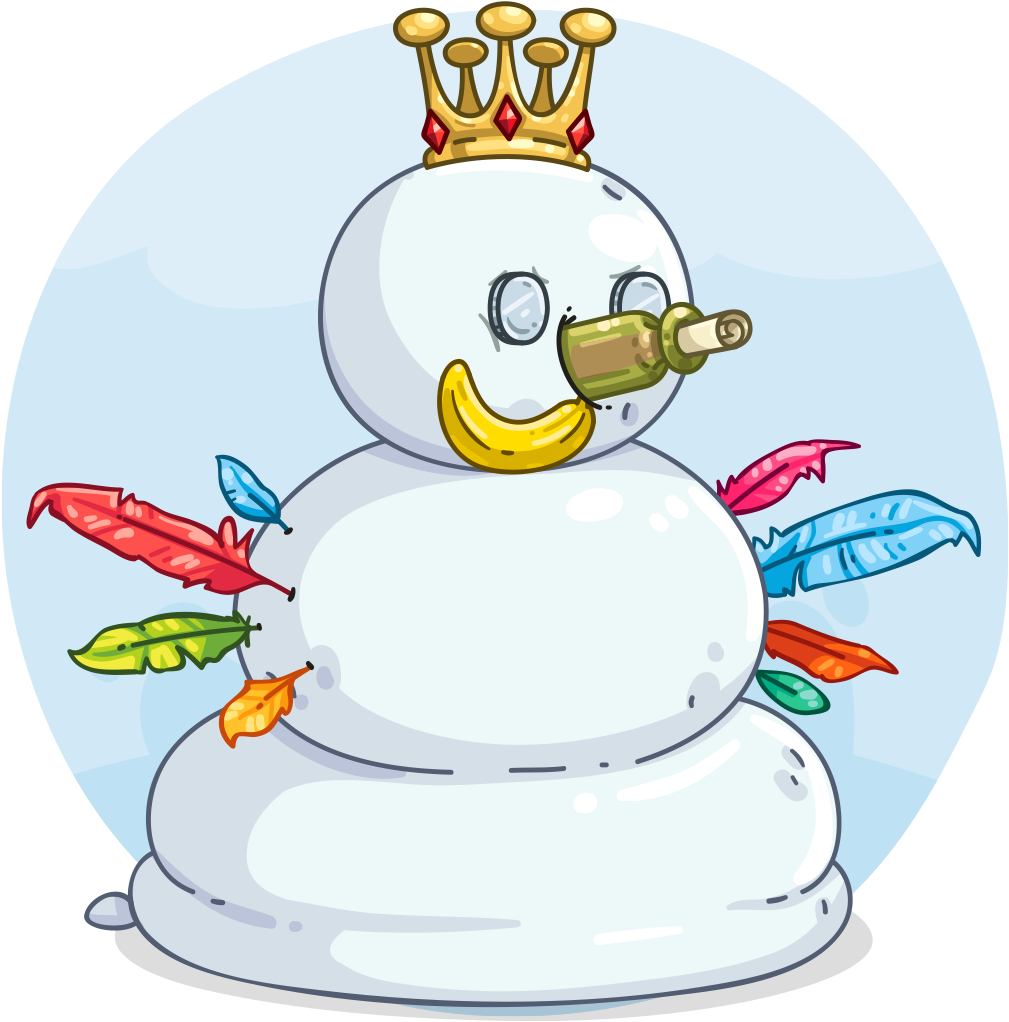 Crown Prince Rubbish Pile - Cartoon Clipart (1024x1024), Png Download