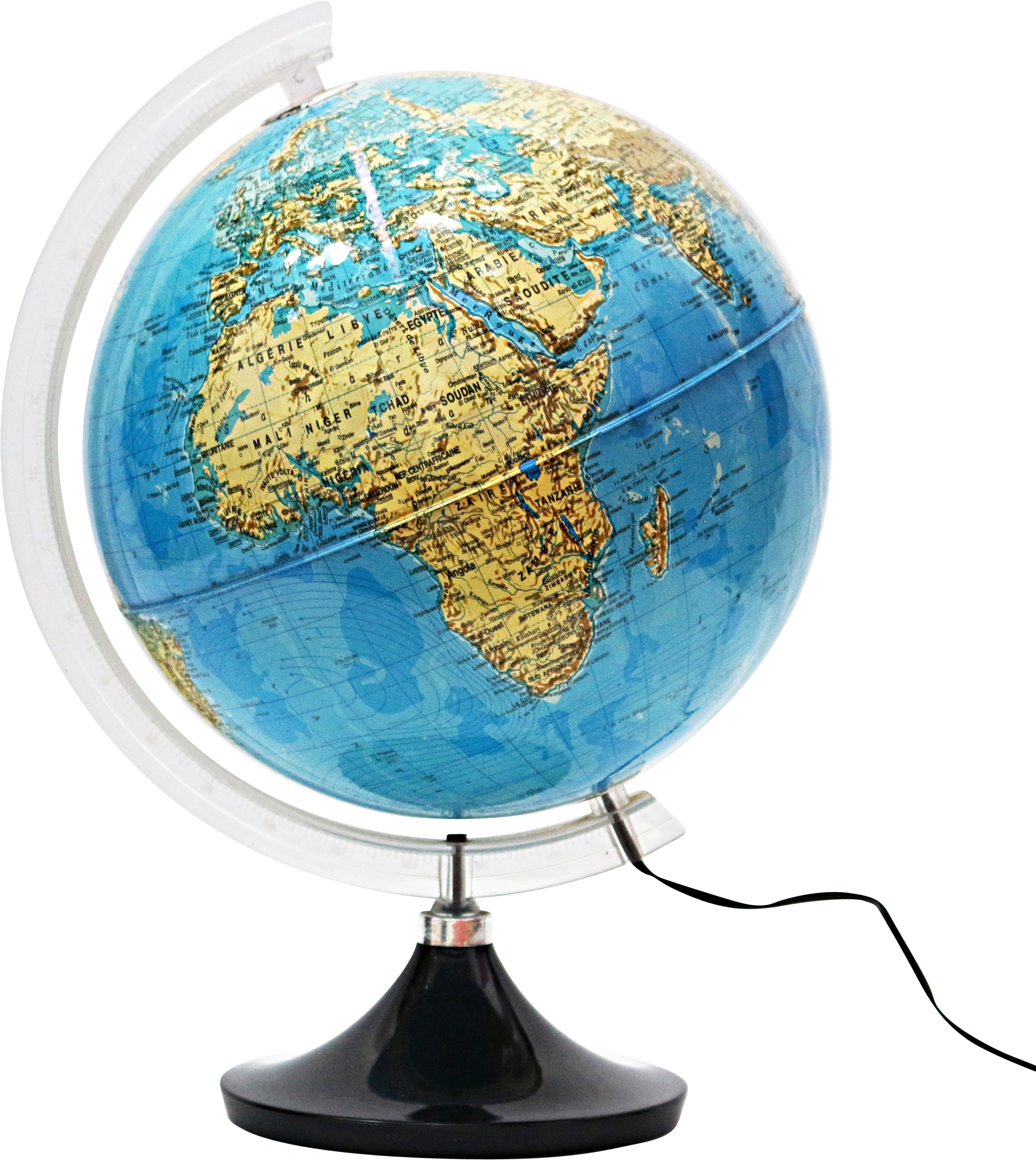 World Earth Map - Terre Globe Terrestre Clipart (3648x3648), Png Download