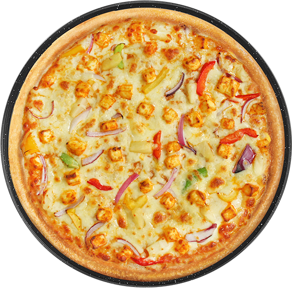 In - Paneer And Onion Pizza Clipart (630x630), Png Download