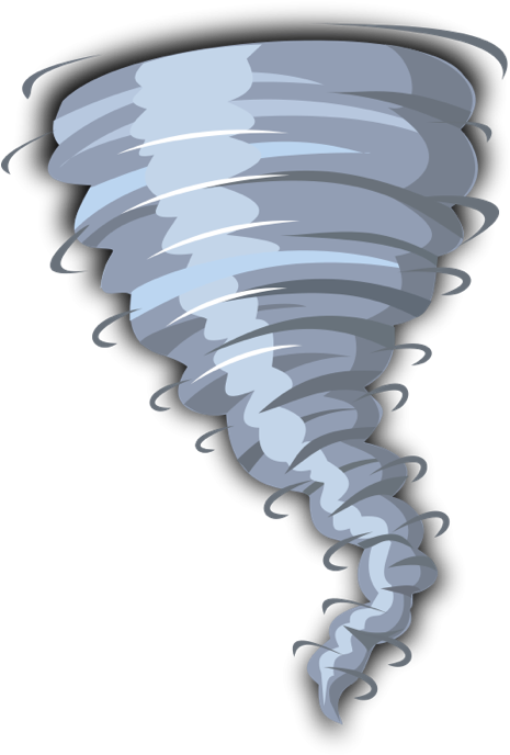 Weather Wind Picture - Tornado Png Clipart (469x700), Png Download