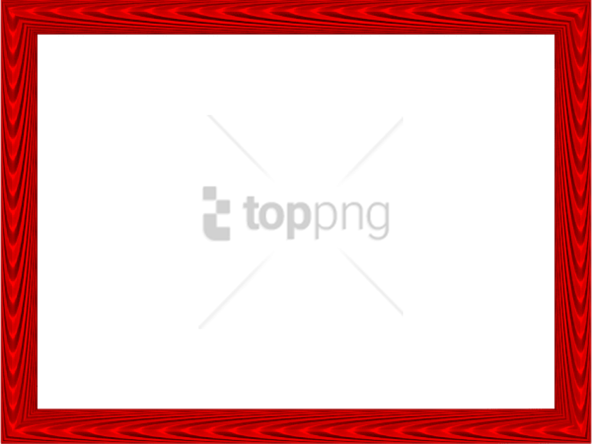 Free Png Red Border Design Png Image With Transparent - Picture Frame Clipart (850x638), Png Download