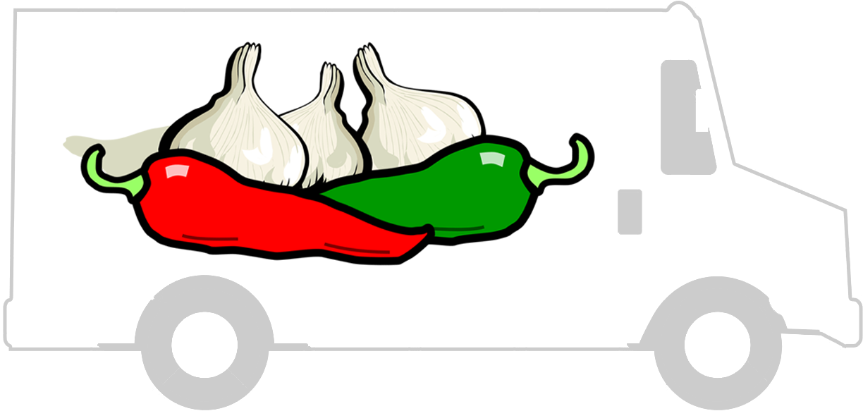 Taco Truck Clipart (1300x668), Png Download