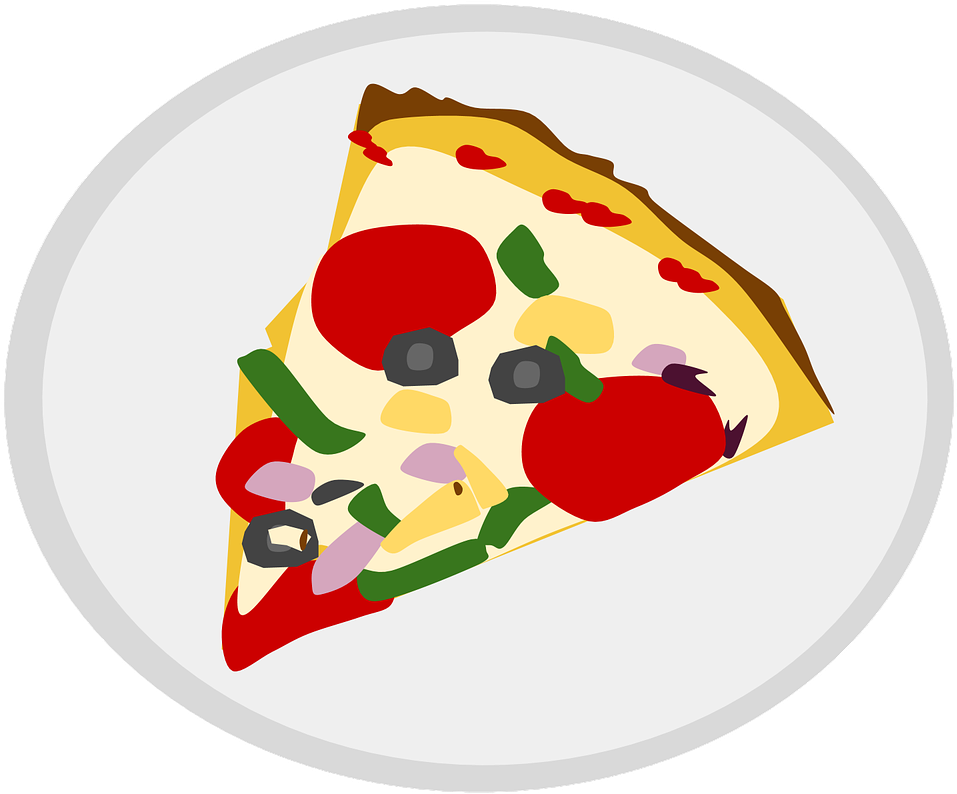 Italian Clipart Plate Food - Food - Png Download (960x600), Png Download