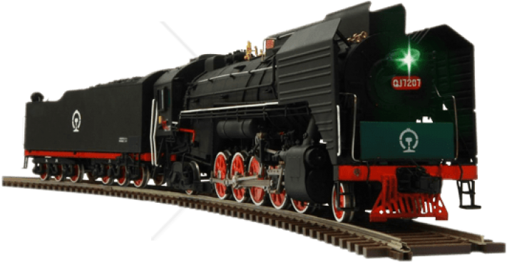 Free Png Train Png Png Images Transparent - Train On Tracks Png Clipart (850x375), Png Download