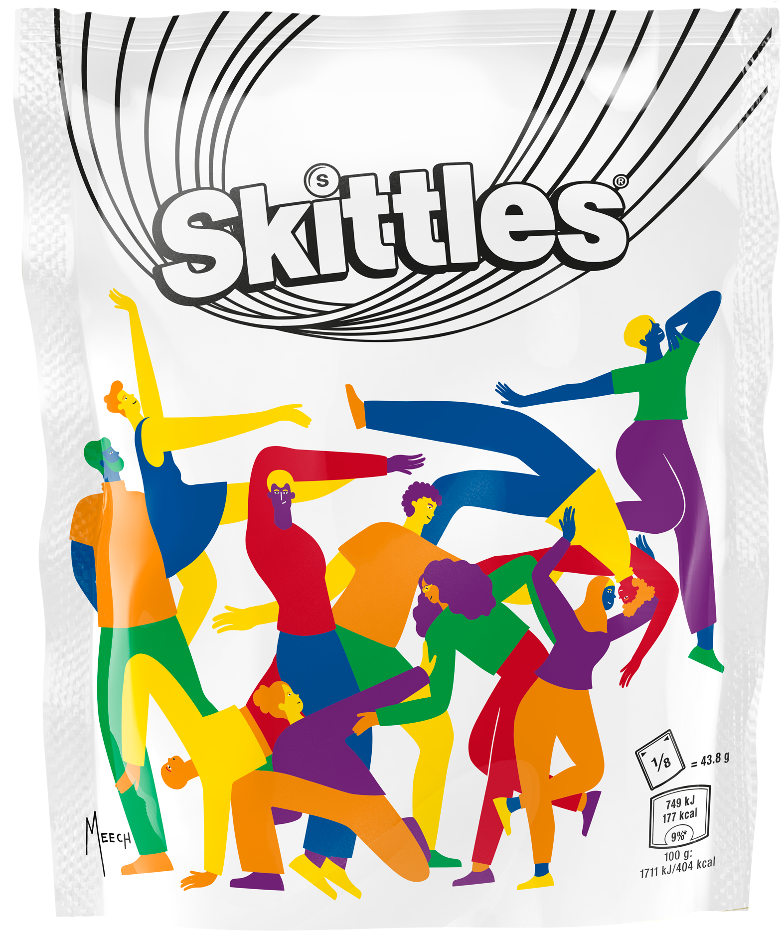 The Project Builds On The 'give The Rainbow' Concept - Skittles Black And White Clipart (1920x1920), Png Download