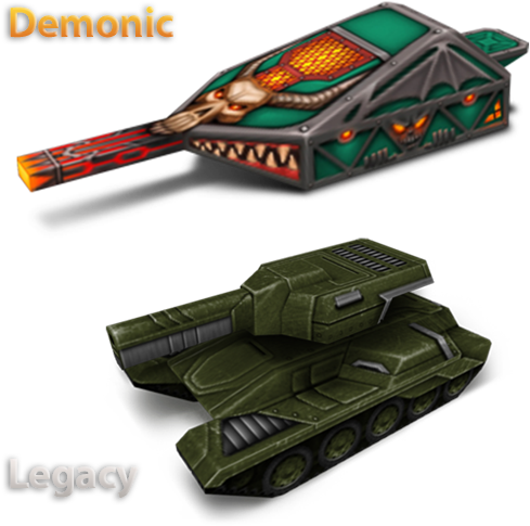 Black Friday 2018 Legacy Demonic - Tanki Online Firebird Demonic Clipart (626x536), Png Download