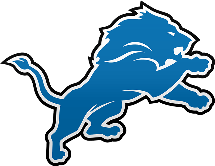 Fox Detroit Lions Logo - Detroit Lions Logo Clipart (800x800), Png Download