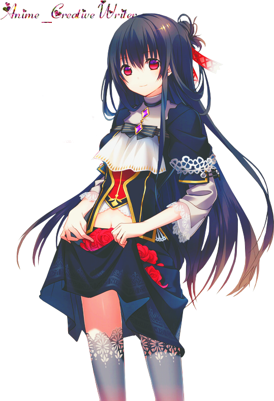 Transparent Girl Anime - Anime Wolf Wolf Girl Transparent Background Clipart (556x788), Png Download