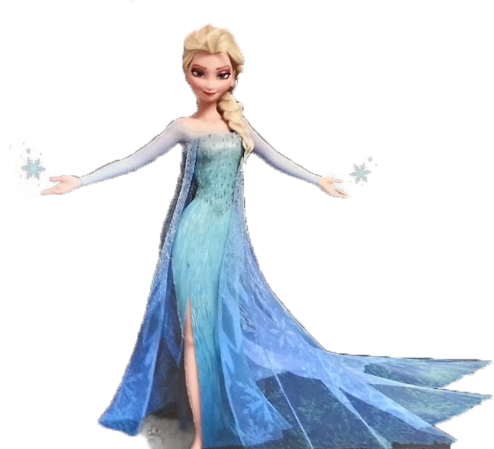 Frozen Elsa Png Pics - Elsa Frozen Whole Body Clipart (692x630), Png Download