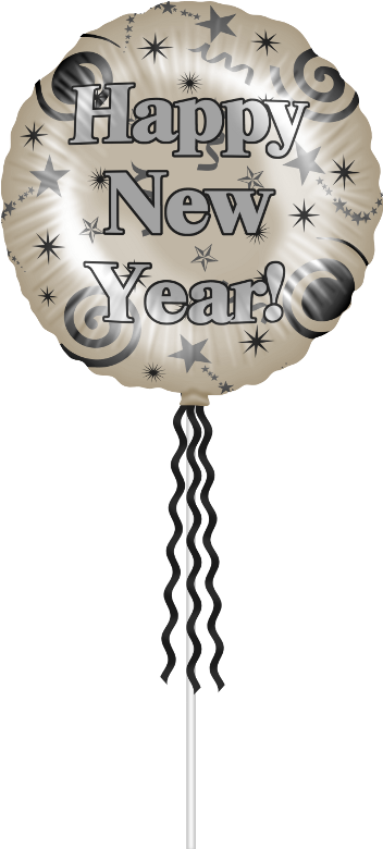 New Year 2016 - Balloon Clipart (400x800), Png Download