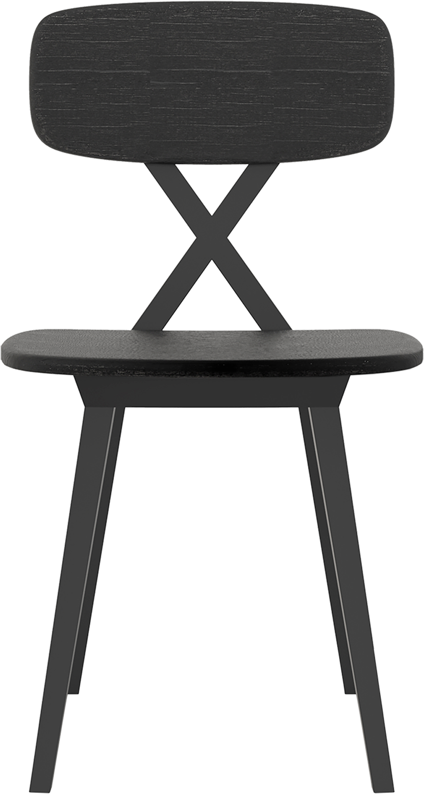 Explore X Chair Without Cushion / X2nika Zupanc 358,00€ - X Chair Qeeboo Clipart (2048x2048), Png Download
