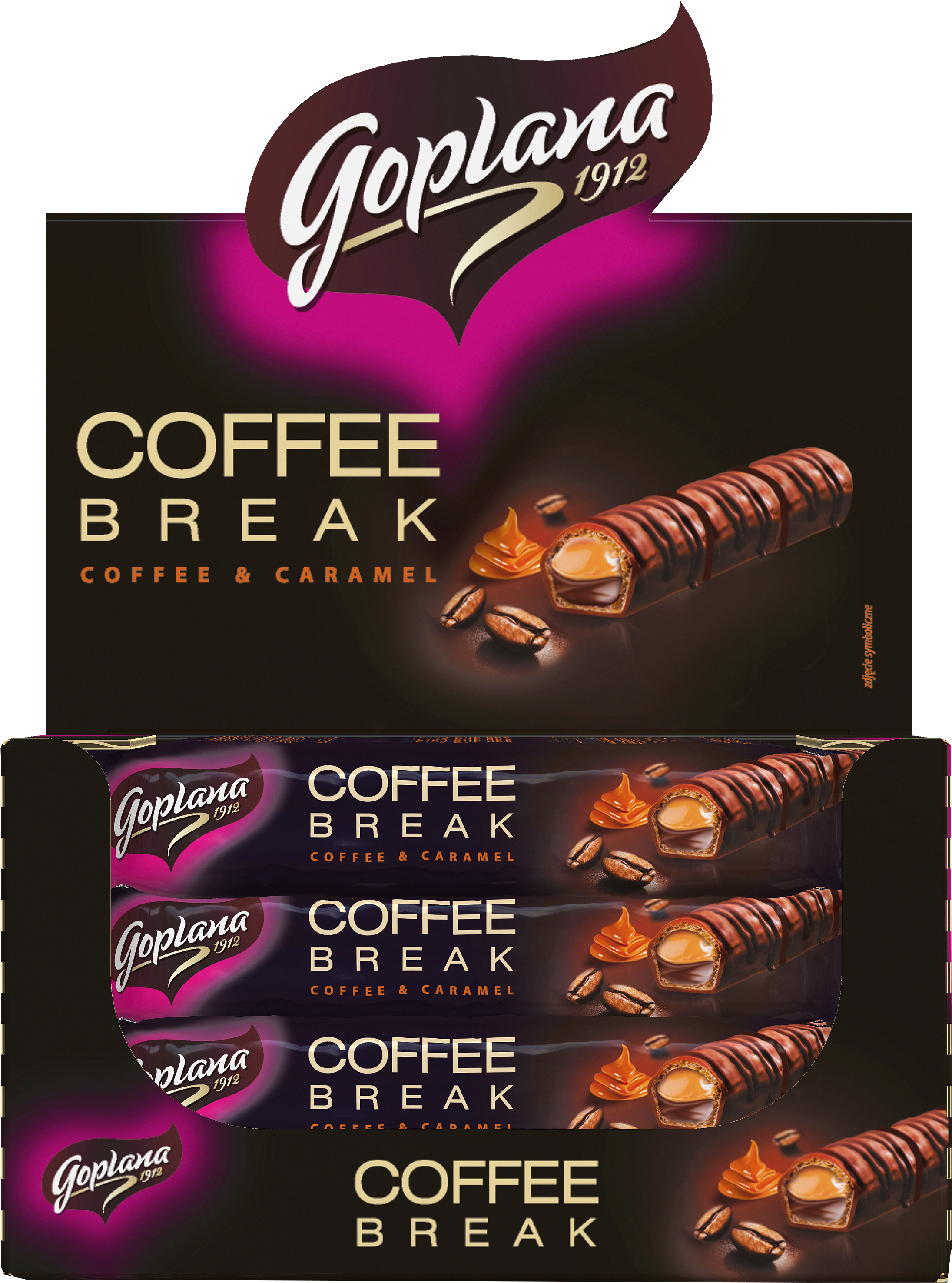 Coffee Break Baton Display Przód Clipart (2351x3071), Png Download