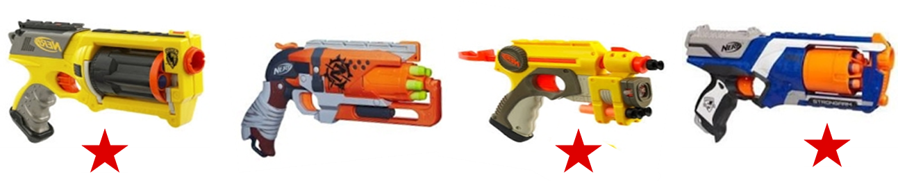 These Are Just Some Of The Blasters Used In The Military - Water Gun Clipart (1293x261), Png Download