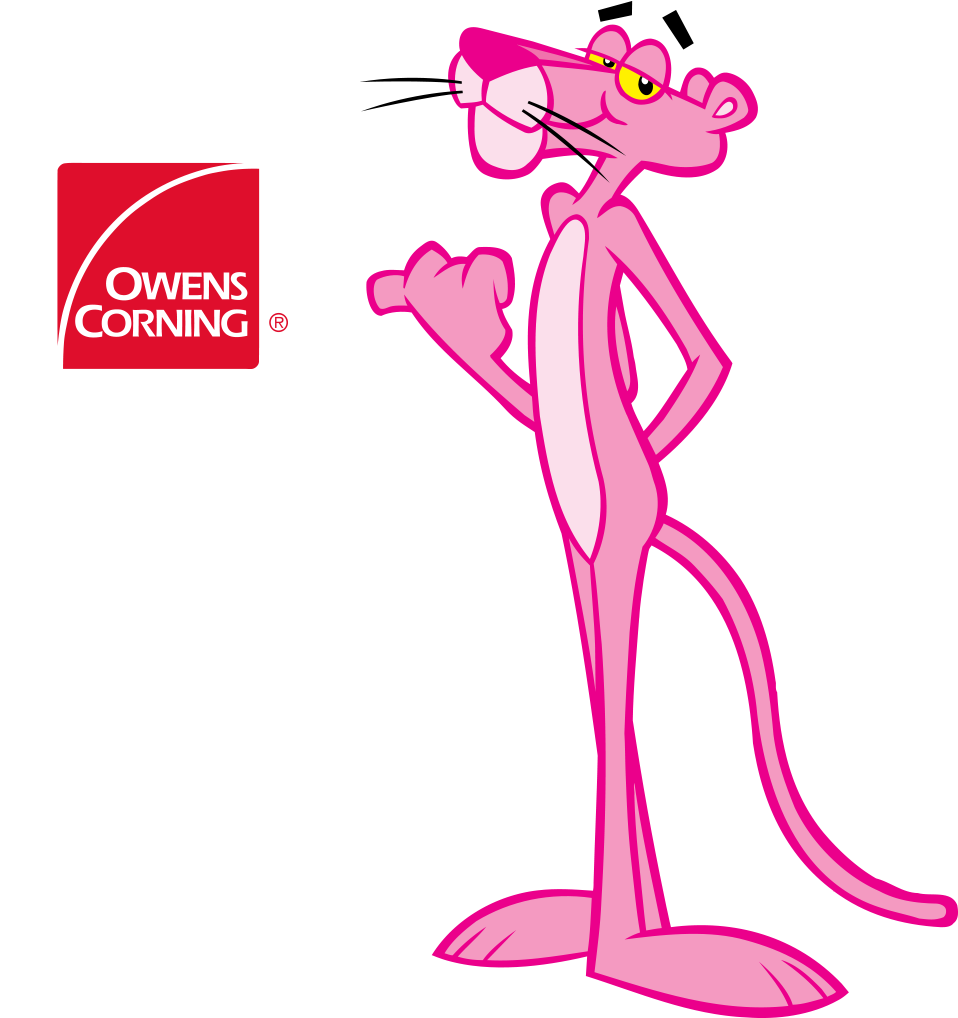 Pink Panther Logo Bing Images - Graphic Design Clipart (958x1018), Png Download