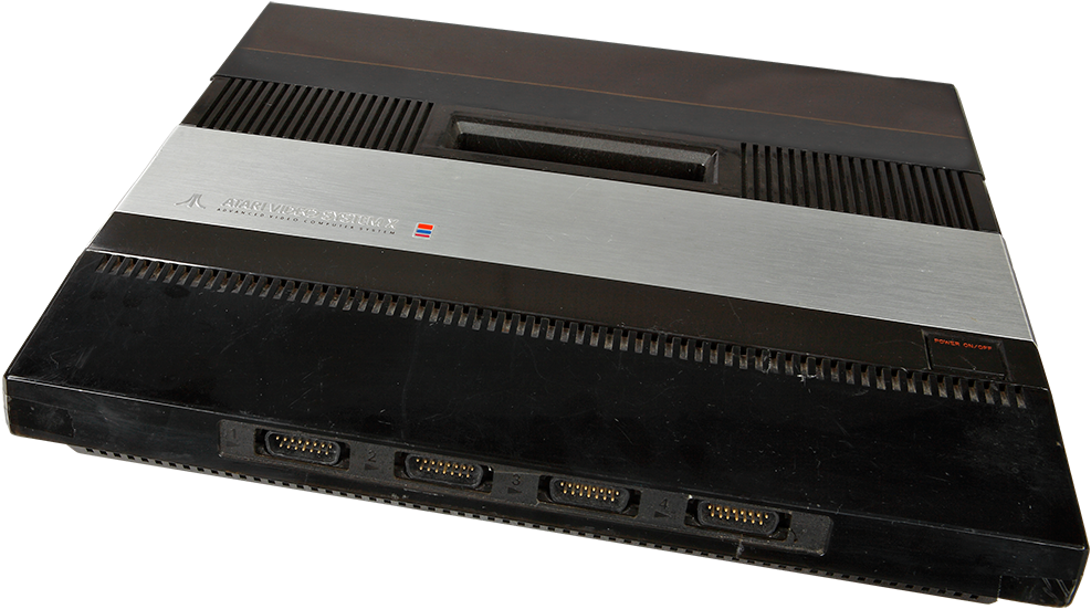 Atari 5200 X Close Up - Wood Clipart (987x551), Png Download