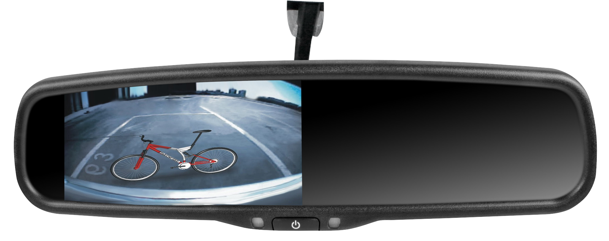 Old Monitor Png - Rydeen Mirror Backup Camera Clipart (1940x770), Png Download