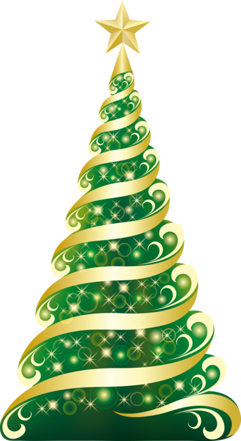 Green Christmas Balls Png , Png Download - Happy Christmas Tree Clipart Transparent Png (800x1461), Png Download