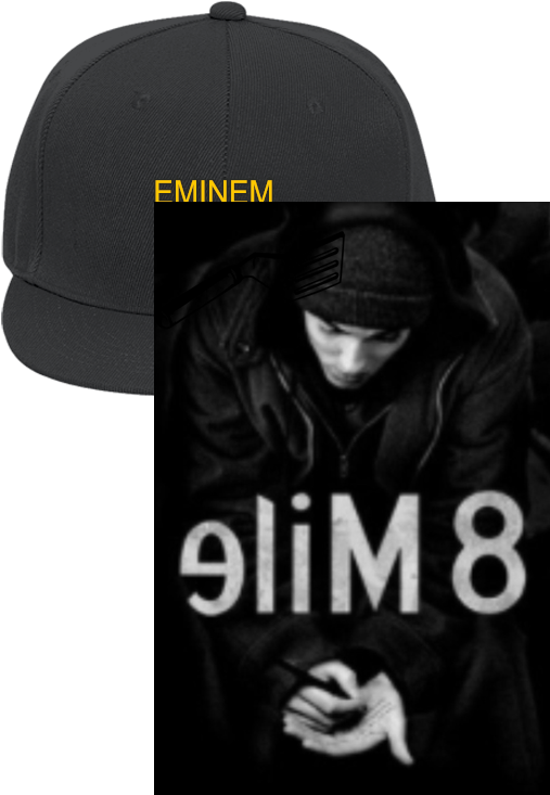 Flat Bill Fitted Hats - Baseball Cap Clipart (507x733), Png Download