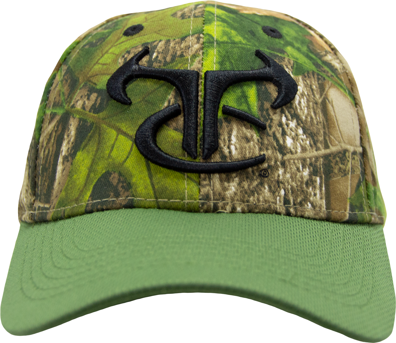 0783 Htc Green Truetimber Logo Ball Cap W/ Olive Bill - Baseball Cap Clipart (1318x1143), Png Download