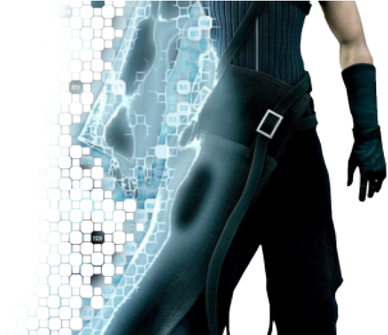 Ff7 Crisis Core Cloud Clipart (640x480), Png Download
