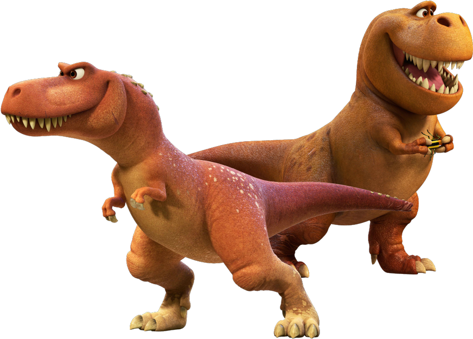 Dinosaur - Good Dinosaur Characters Clipart (1000x725), Png Download