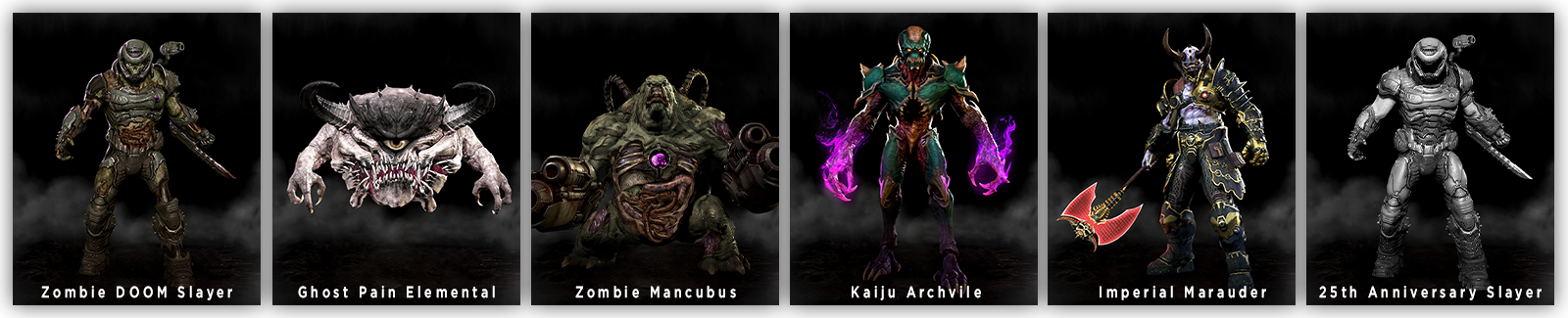 Yearofdoom Skinvanityimages Vanity 1600x - Action Figure Clipart (1600x325), Png Download