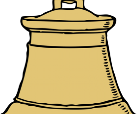 Christmas Bell Clipart Cartoon Church - Bell Clip Art - Png Download (640x480), Png Download