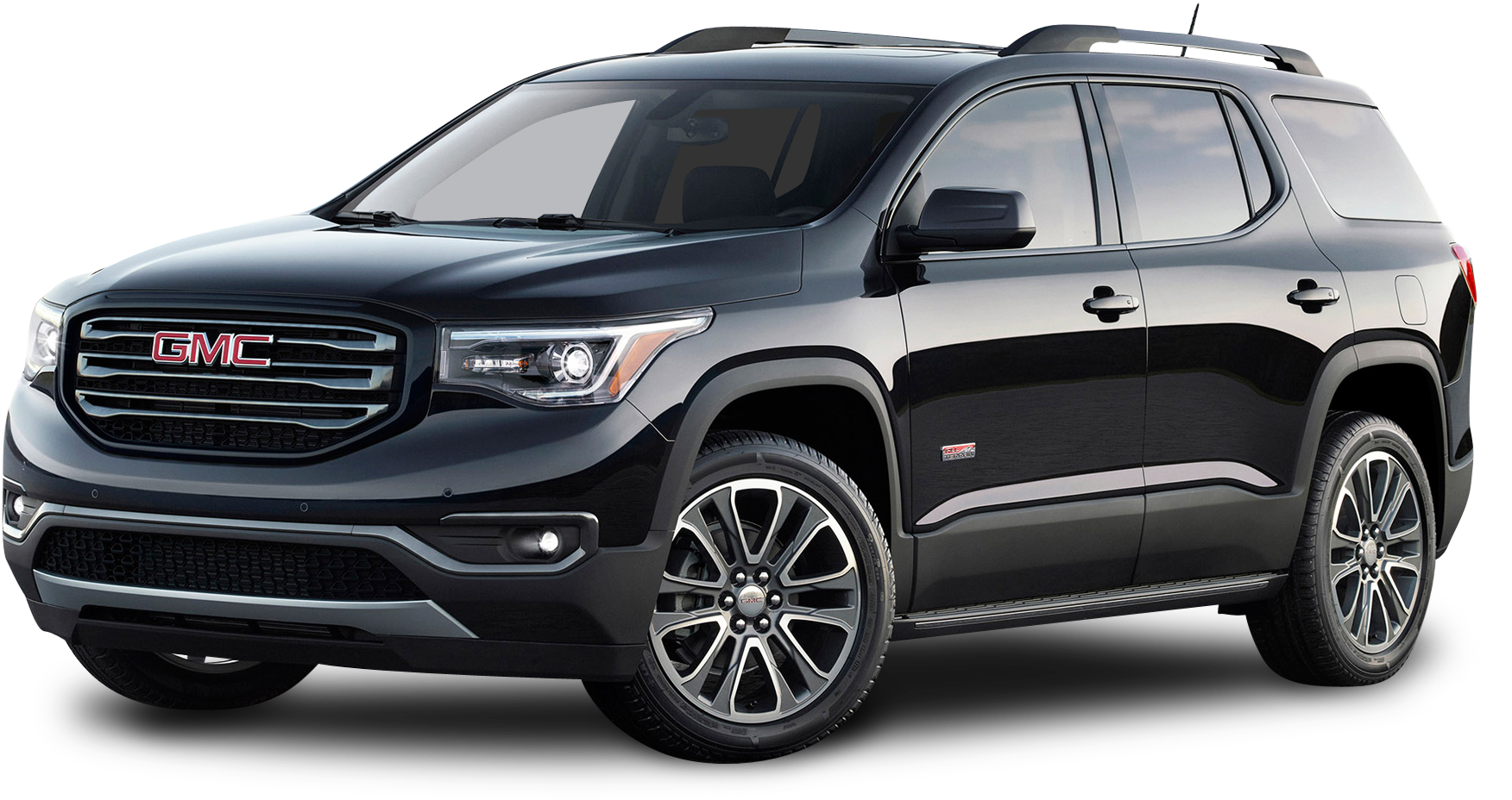 Download Black Gmc Acadia All Terrain Car Png Image - Gmc Acadia 2017 Uae Clipart (1852x1066), Png Download