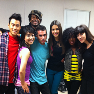 Disney Channel's Victoria Justice Dance - Friendship Clipart (1024x300), Png Download