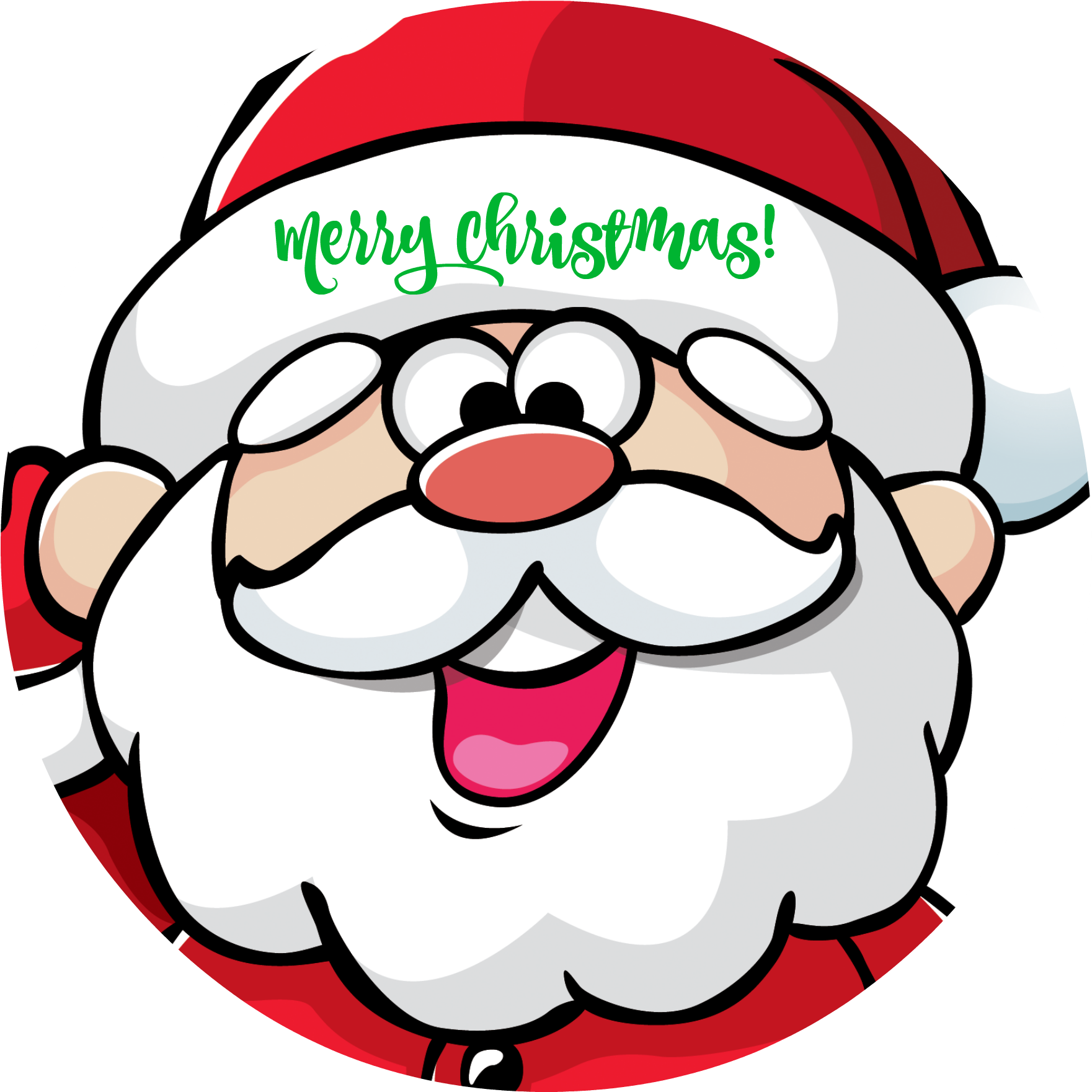 Santa Jar Christmas Gift Clipart (2000x2000), Png Download