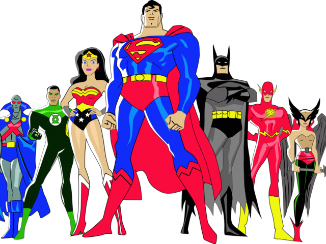 Justice League Clipart - Png Download (640x480), Png Download