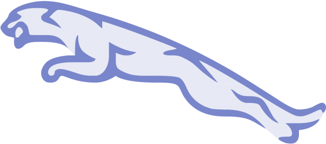 Jaguar Logo - Marine Mammal Clipart (866x650), Png Download