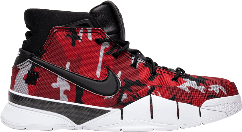 Nike Kobe 1 Protro Undefeated 2018 Mens Sneakers , - Basketball Shoe Clipart (849x465), Png Download