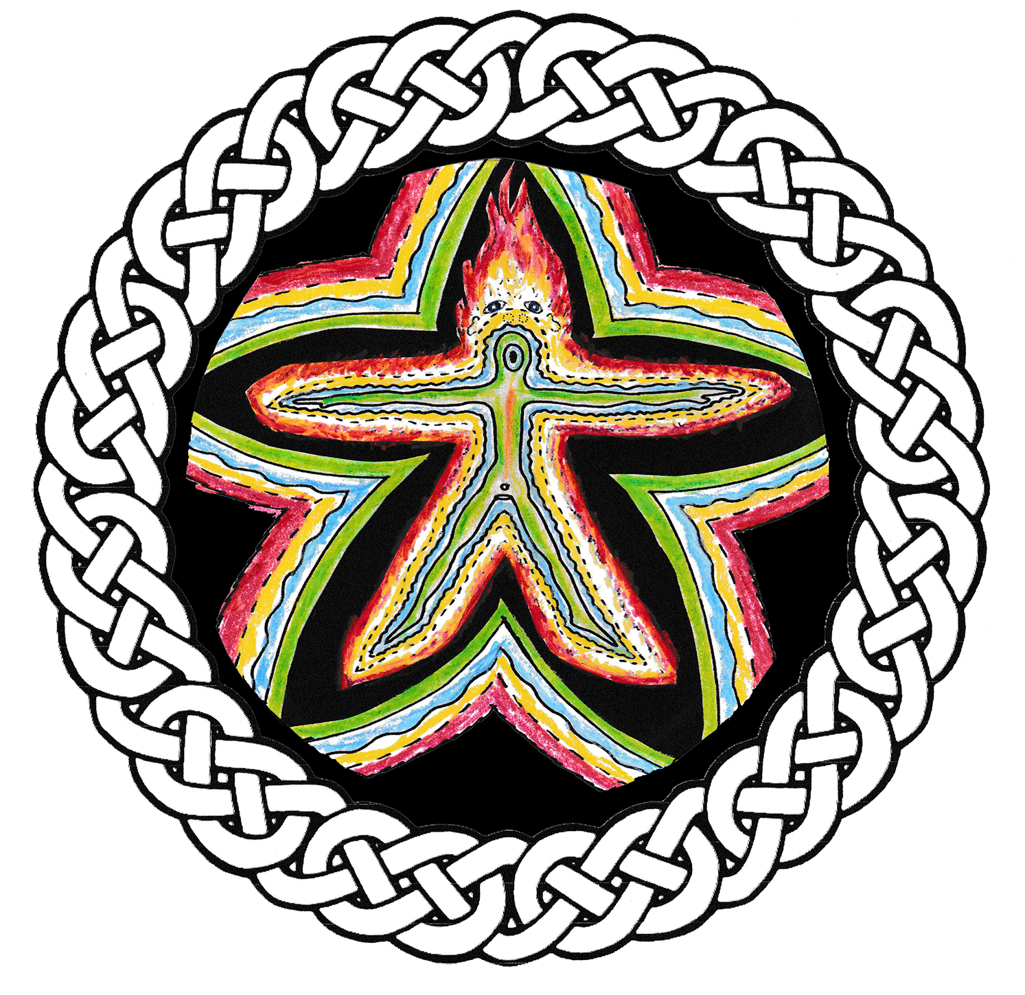 Celtic Border Design Circle , Png Download - Celtic Knot Circle Png Clipart (1493x1450), Png Download